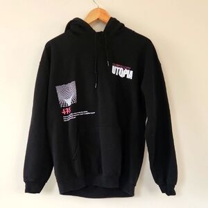 PacSun Black Graphic Hoodie